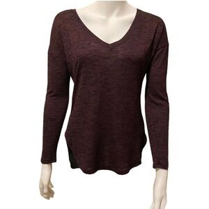 Rock & Republic Sweater XS Pullover Lightweight V-Neck Long Sleeve Stretch Top